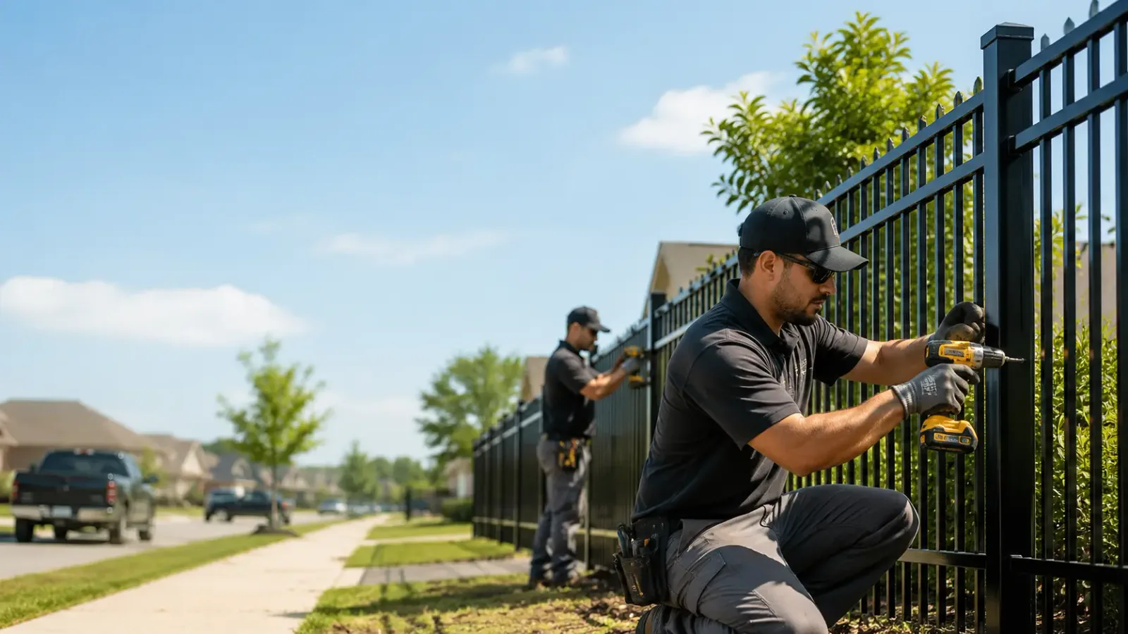 Metal Fence Installation in Montezuma, IN